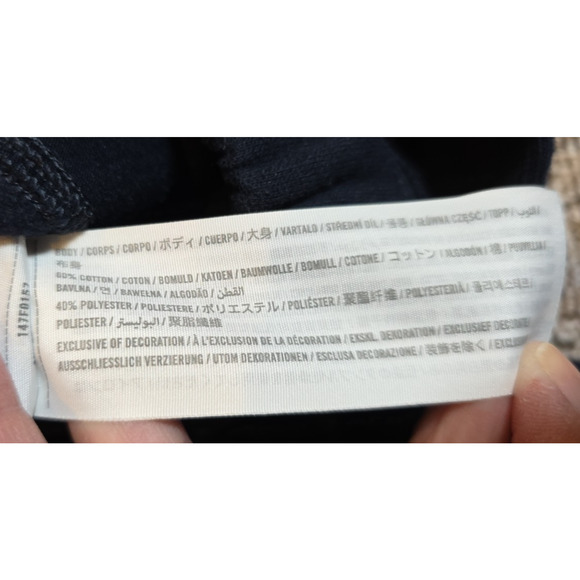 Abercrombie & Fitch Fleece Jogger Pants Womens XS Spellout Logo Soft A&F - Picture 8 of 8